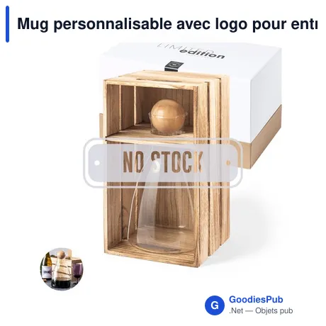 Mug personnalisable avec logo pour entreprises et événements