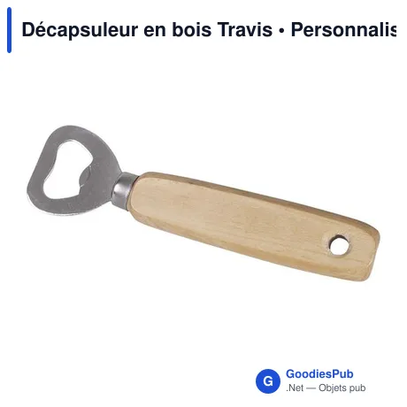Décapsuleur en bois Travis
