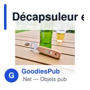 Décapsuleur en bois Travis - Miniature 2