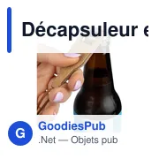 Décapsuleur en liège personnalisable avec logo - Ophelie - Miniature 3