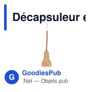 Décapsuleur en liège personnalisable avec logo - Ophelie - Miniature 6
