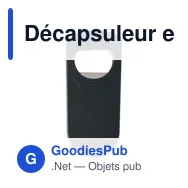 Décapsuleur en plastique personnalisable avec logo - Tay - Miniature 3