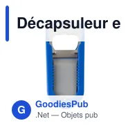 Décapsuleur en plastique personnalisable avec logo - Tay - Miniature 5