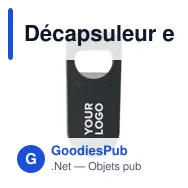 Décapsuleur en plastique personnalisable avec logo - Tay - Miniature 6