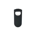 Variante noir - Décapsuleur en plastique personnalisable avec logo - Tay