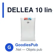 DELLEA 10 lingettes nettoyantes - Miniature 1