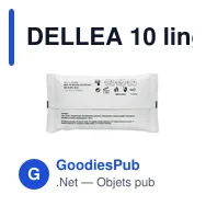 DELLEA 10 lingettes nettoyantes - Miniature 2