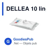DELLEA 10 lingettes nettoyantes - Miniature 3