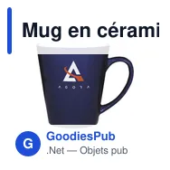 Mug en céramique personnalisable DeltaCup 310 ml avec logo - Miniature 7