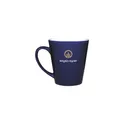 Variante bleu - Mug en céramique personnalisable DeltaCup 310 ml avec logo