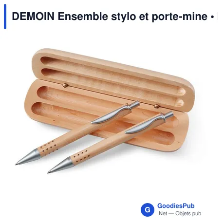 DEMOIN Ensemble stylo et porte-mine