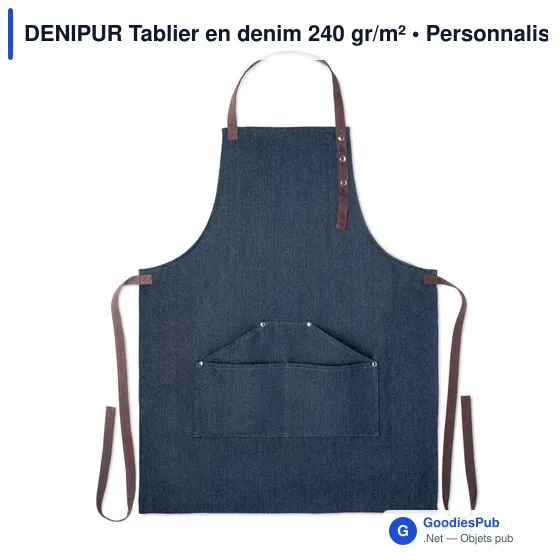 DENIPUR Tablier en denim 240 gr/m² - Image 2