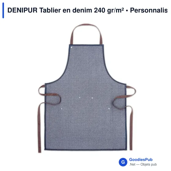 DENIPUR Tablier en denim 240 gr/m² - Image 4