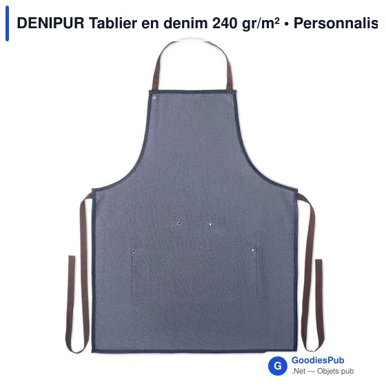 DENIPUR Tablier en denim 240 gr/m² - Image 5