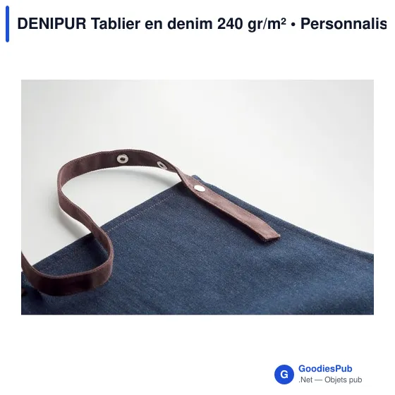 DENIPUR Tablier en denim 240 gr/m² - Image 7