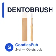DENTOBRUSH Brosse à dents en bambou - Miniature 1