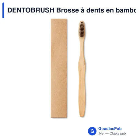 DENTOBRUSH Brosse à dents en bambou