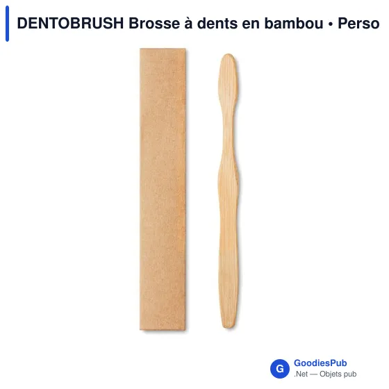 DENTOBRUSH Brosse à dents en bambou - Image 2