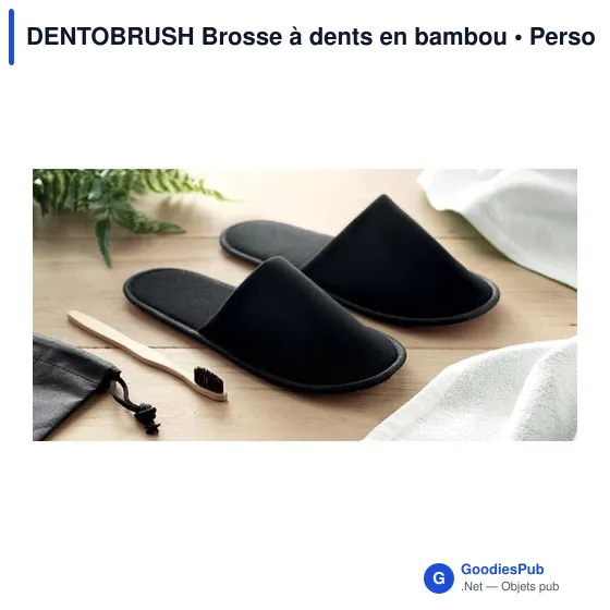DENTOBRUSH Brosse à dents en bambou - Image 4