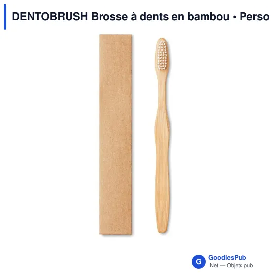DENTOBRUSH Brosse à dents en bambou - Image 5