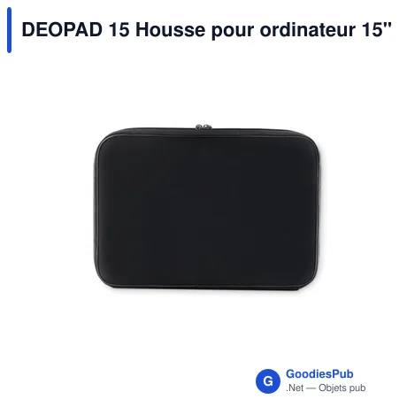 DEOPAD 15 Housse pour ordinateur 15"