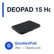 DEOPAD 15 Housse pour ordinateur 15" - Miniature 3