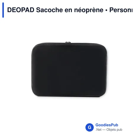 DEOPAD Sacoche en néoprène