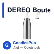 DEREO Bouteille à rappel inox 500 ml - Miniature 1