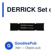 DERRICK Set d'écriture - Miniature 1