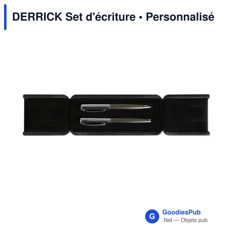 DERRICK Set d'écriture