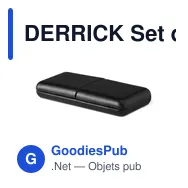 DERRICK Set d'écriture - Miniature 3