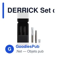 DERRICK Set d'écriture - Miniature 5
