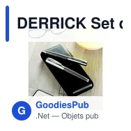 DERRICK Set d'écriture - Miniature 6