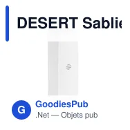 DESERT Sablier en verre 5 minutes - Miniature 7
