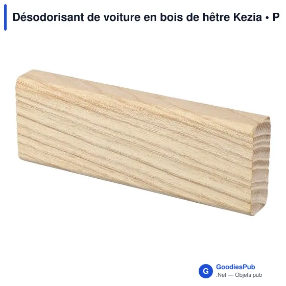 Désodorisant de voiture en bois de hêtre Kezia - Image 2