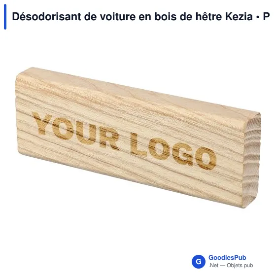 Désodorisant de voiture en bois de hêtre Kezia - Image 3