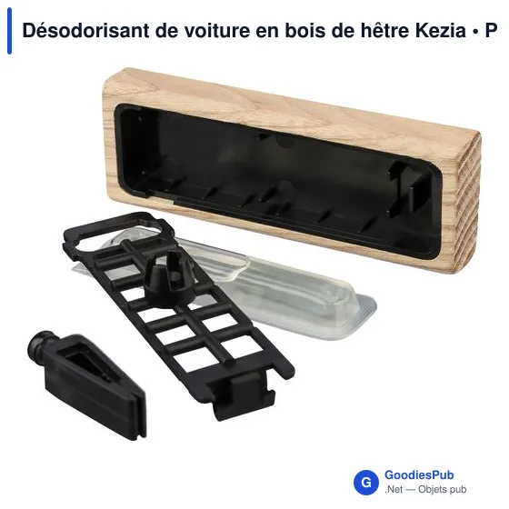 Désodorisant de voiture en bois de hêtre Kezia - Image 5
