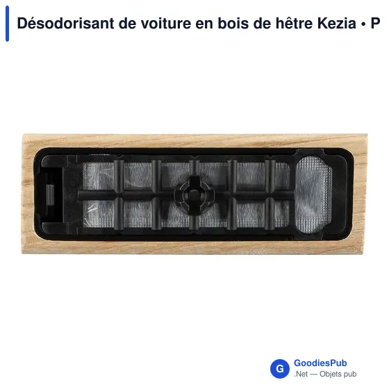 Désodorisant de voiture en bois de hêtre Kezia - Image 7