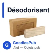 Désodorisant de voiture en bois de hêtre Kezia - Miniature 8