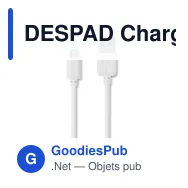 DESPAD Chargeur sans fil en bambou - Miniature 4