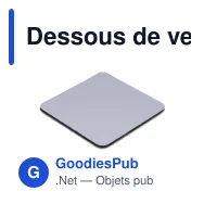 Dessous de verre carré personnalisable en sublimation avec logo - Carré - Miniature 2
