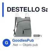 DESTELLO Sac de sport réfléchissant - Miniature 1