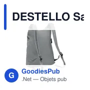 DESTELLO Sac de sport réfléchissant - Miniature 4