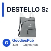 DESTELLO Sac de sport réfléchissant - Miniature 5