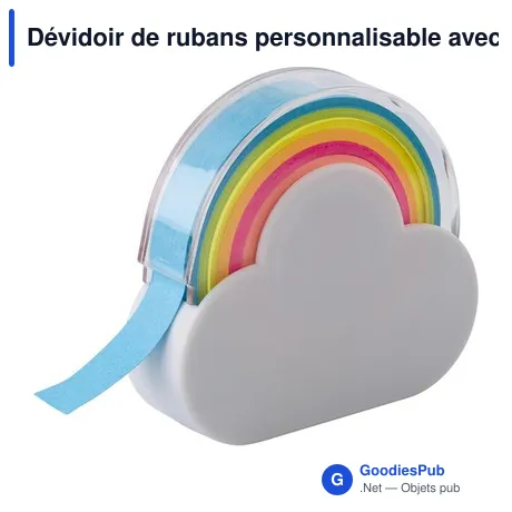 Dévidoir de rubans personnalisable avec logo - Francesco