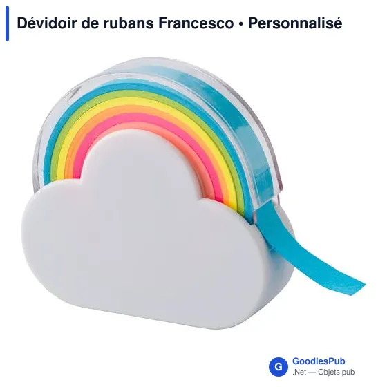 Dévidoir de rubans personnalisable avec logo - Francesco - Image 2