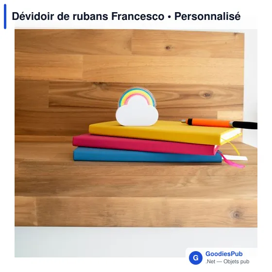 Dévidoir de rubans personnalisable avec logo - Francesco - Image 5