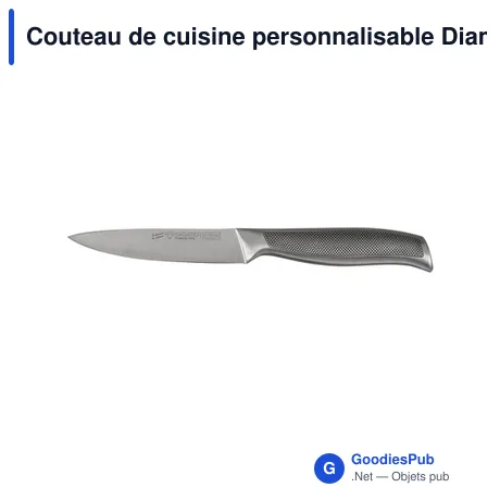 Couteau de cuisine personnalisable Diamant Sabatier Riyouri avec logo