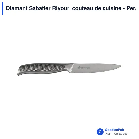 Couteau de cuisine personnalisable Diamant Sabatier Riyouri avec logo - Image 2