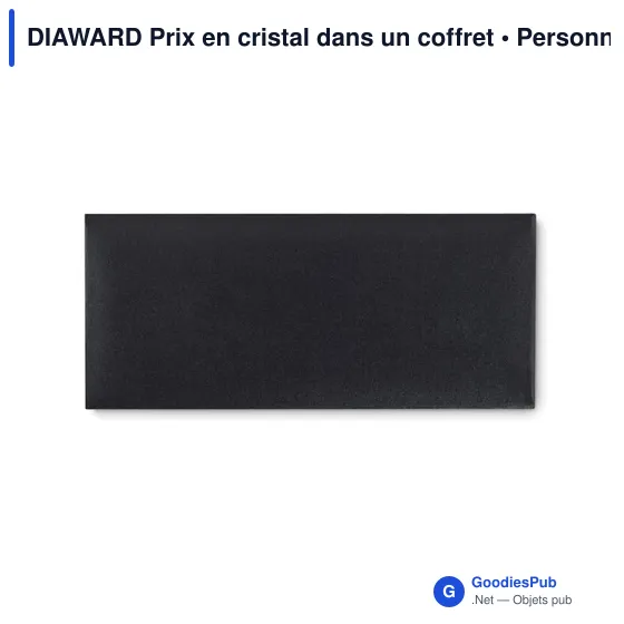 DIAWARD Prix en cristal dans un coffret - Image 2